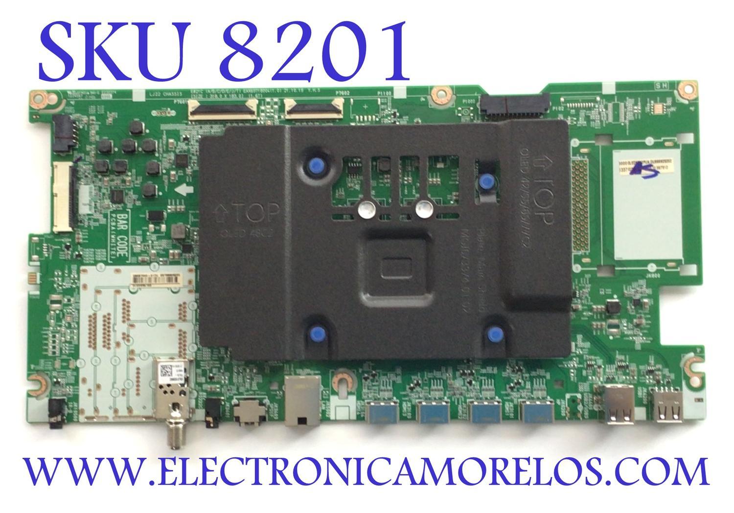 MAIN ORIGINAL PARA TV LG OLED EVO 4K·HDR·UHD SMART TV / NUMERO DE PARTE EBT66925202 / EAX69718004(1.0) / 66925202 / EAX69718004 / PANEL AC650AQL CQA1_RS / MODELO OLED65C2PUA / OLED65C2PUA.DUSQLJR